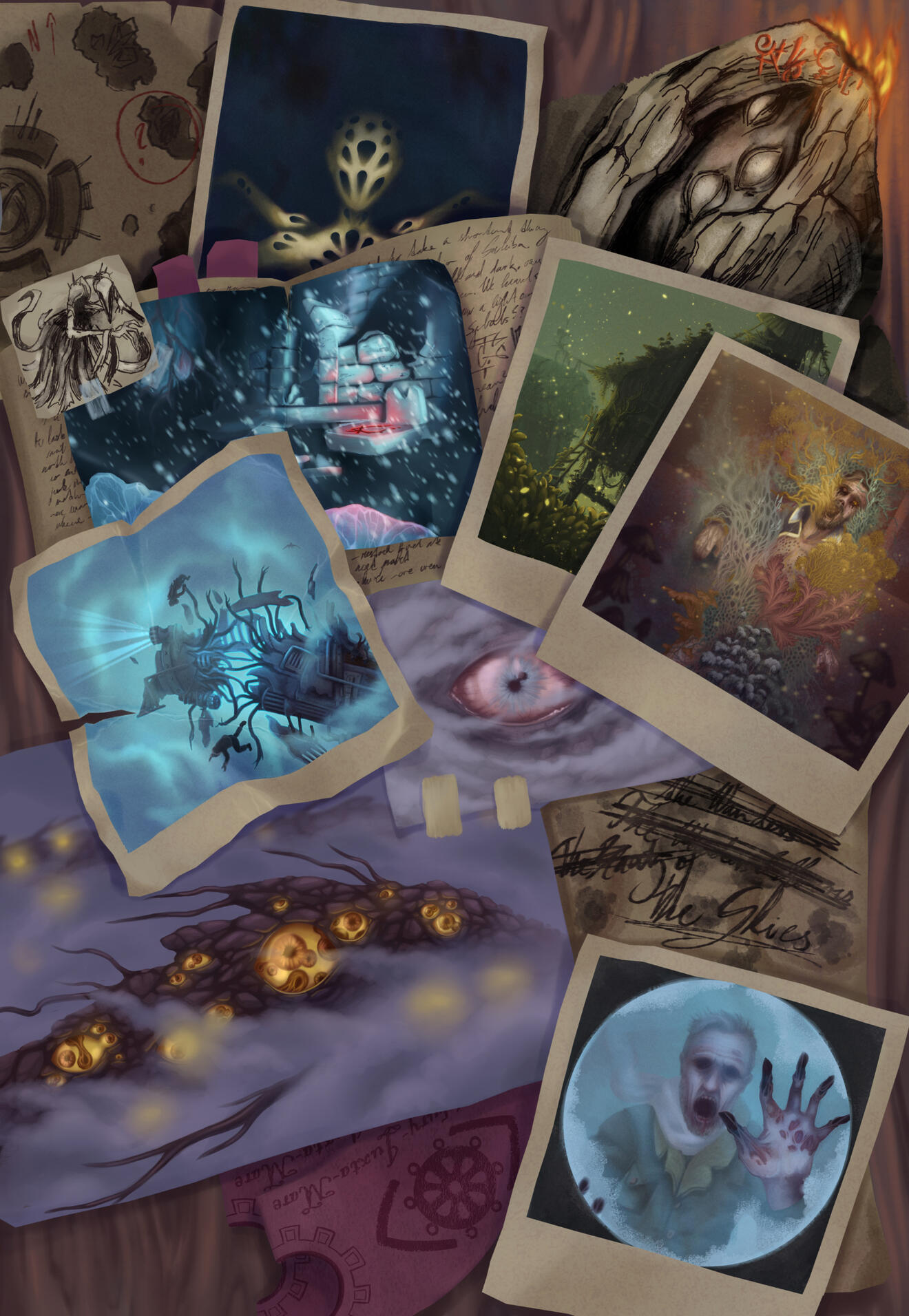 Travelers guide to High Wilderness (Sunless Skies fanart)