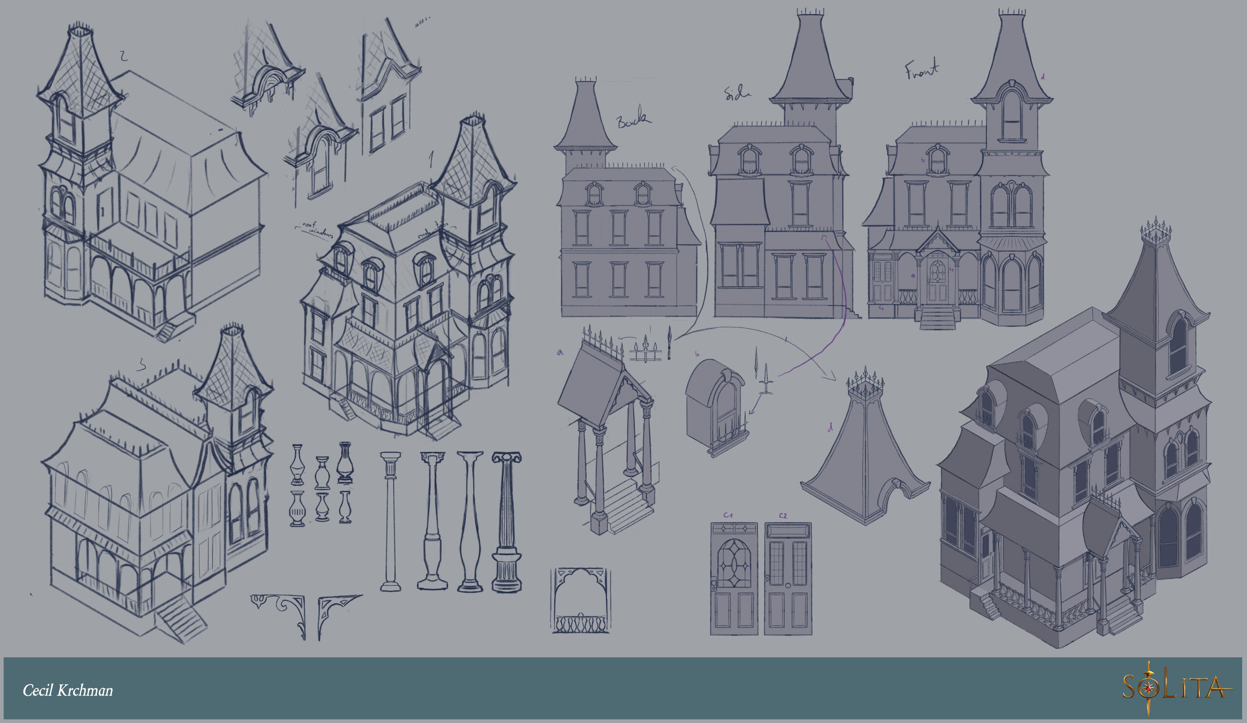 Electric pylon design