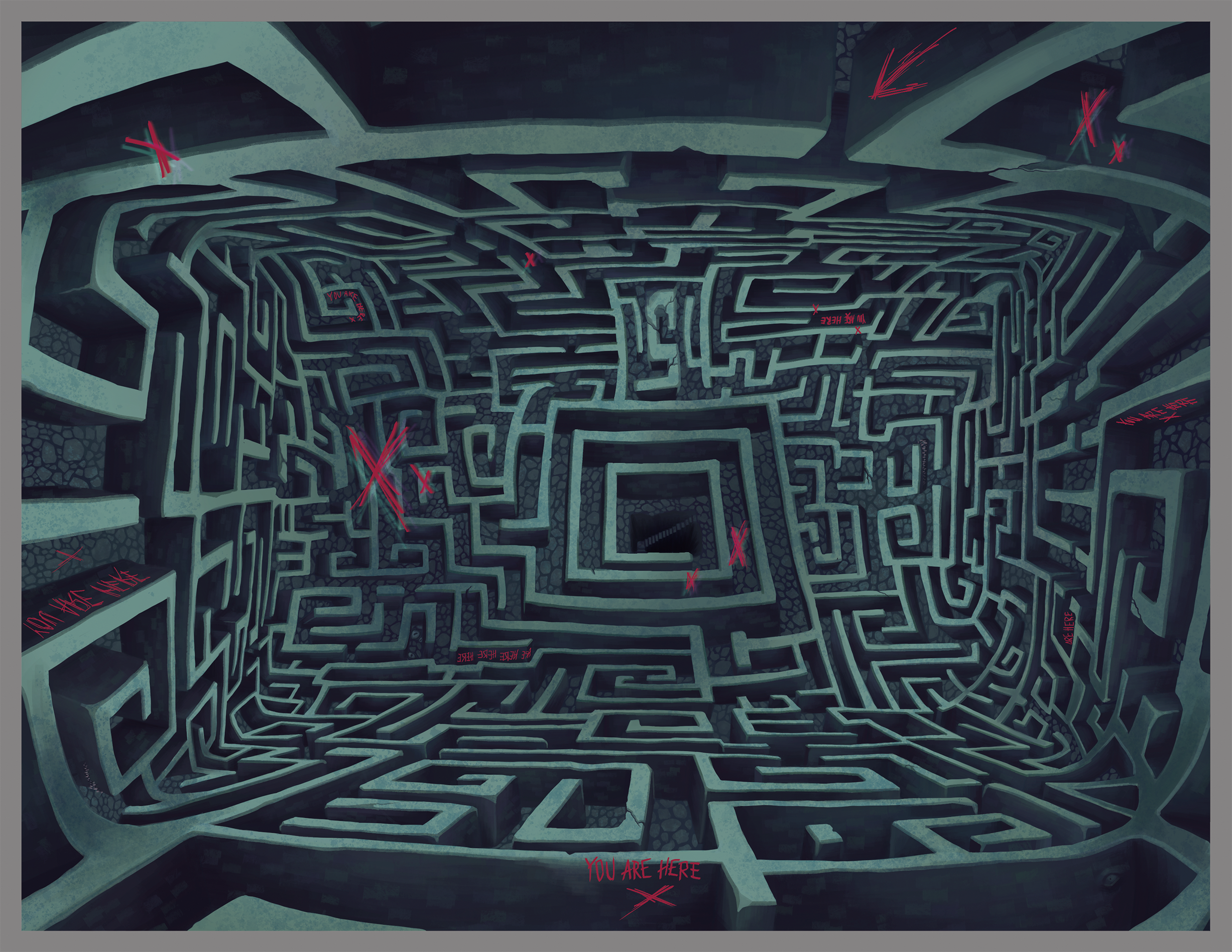 Gatshadow Labyrinth brochure (inside)