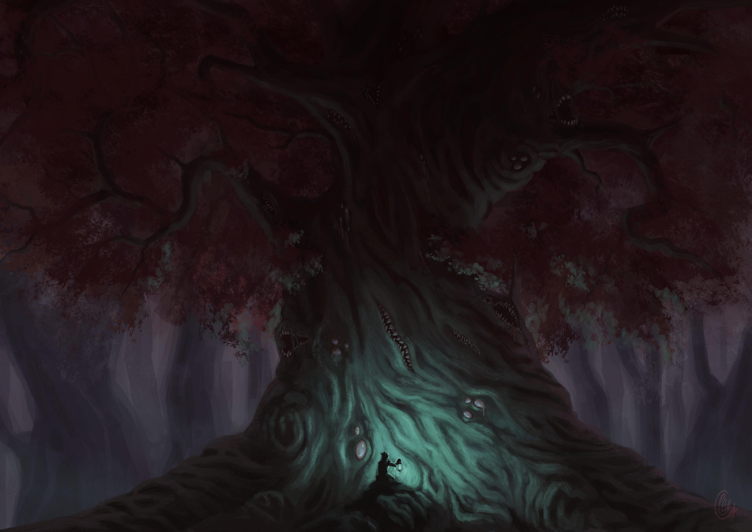 Wraithroot Tree (CR fanart)